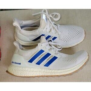 Adidas UltraBoost 1.0 Running Shoes White Blue Gum  Women's Size 9.5